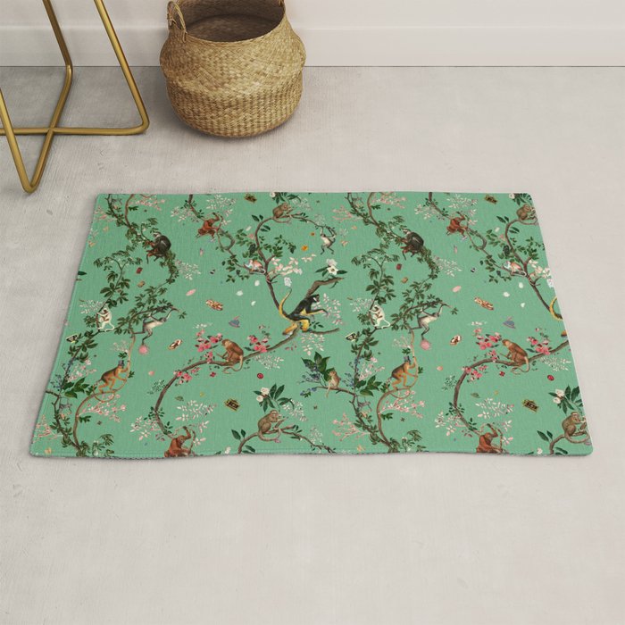 Chinoiserie Patterned Rugs: Area & Indoor | Society6