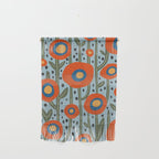 Flower Market Amsterdam, Modern Retro Flower Print Wall Hanging Gallery Image 1