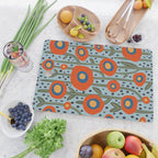 Flower Market Amsterdam, Modern Retro Flower Print Cutting Board Gallery Image 2