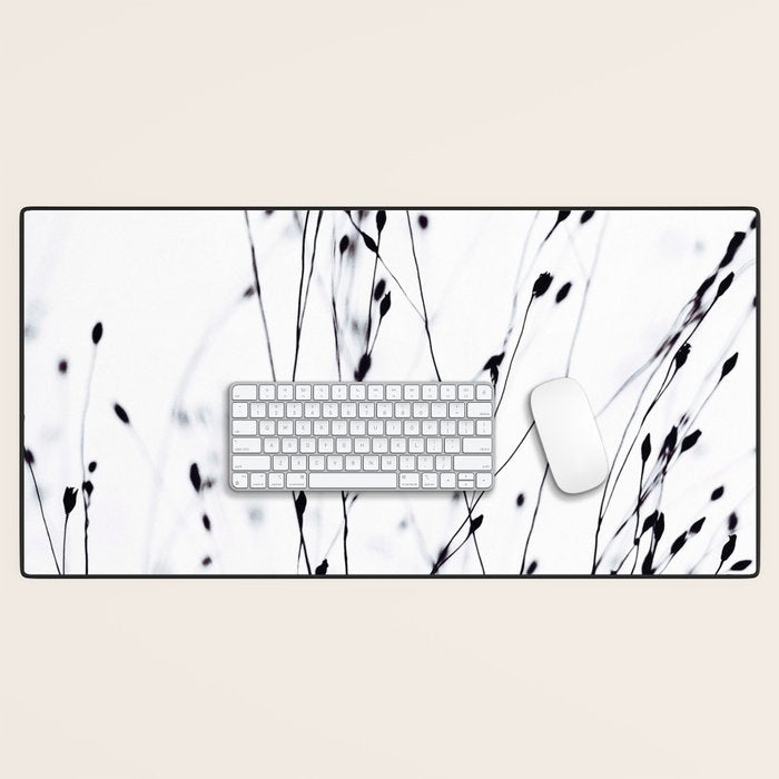 BLACK GRASS Desk Mat Gallery Image 1