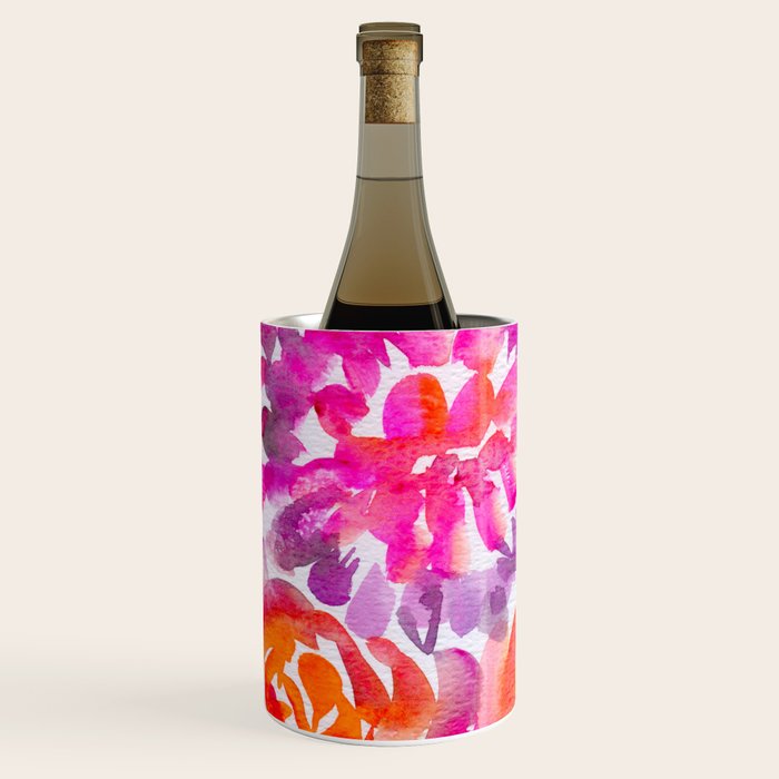 preppy flowers N.o 4 Wine Chiller Gallery Image 1