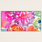 preppy flowers N.o 4 Desk Mat Gallery Image 3
