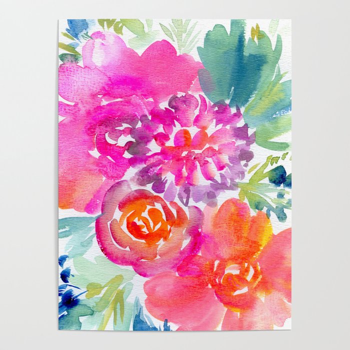 preppy flowers N.o 4 Poster Gallery Image 1