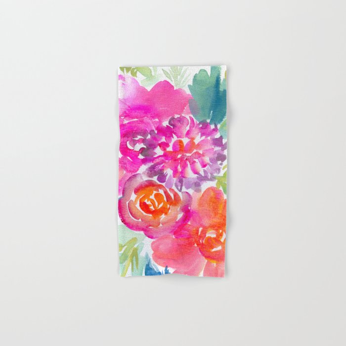 preppy flowers N.o 4 Bath Towel