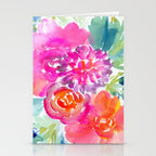 preppy flowers N.o 4 Stationery Card Gallery Image 2