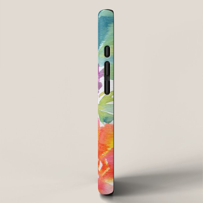 preppy flowers N.o 4 iPhone Case Gallery Image 2