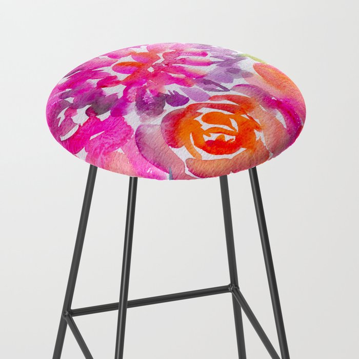 preppy flowers N.o 4 Stool Gallery Image 2