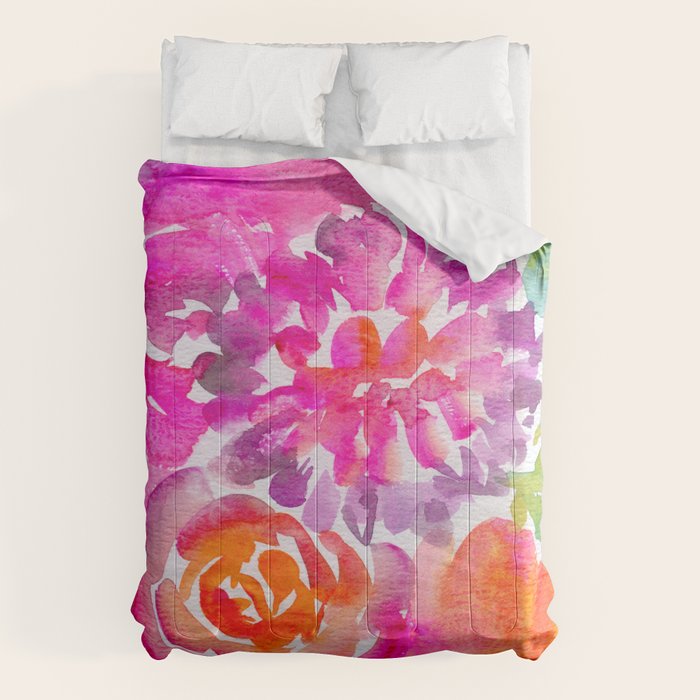 preppy flowers N.o 4 Comforter Gallery Image 6