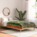 Q'ashqai Tribal Persian Rug Print Comforter Gallery Image 2