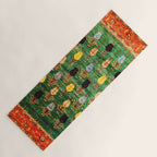 Q'ashqai Tribal Persian Rug Print Yoga Mat Gallery Image 1