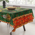 Q'ashqai Tribal Persian Rug Print Tablecloth Gallery Image 3