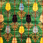 Q'ashqai Tribal Persian Rug Print Coffee Mug Gallery Image 2
