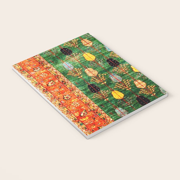 Q'ashqai Tribal Persian Rug Print Notebook Gallery Image 3