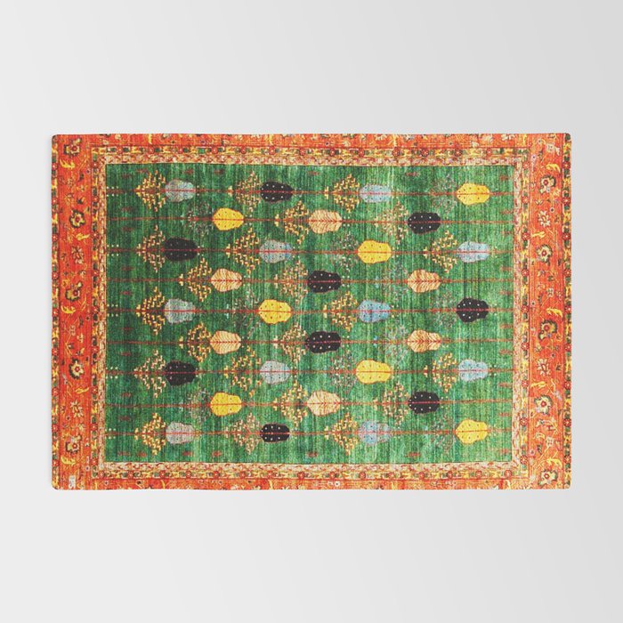 Q'ashqai Tribal Persian Rug Print Rug Gallery Image 2