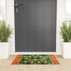 Q'ashqai Tribal Persian Rug Print Welcome Mat Gallery Image 3