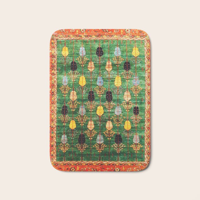 Q'ashqai Tribal Persian Rug Print Bath Mat Gallery Image 1