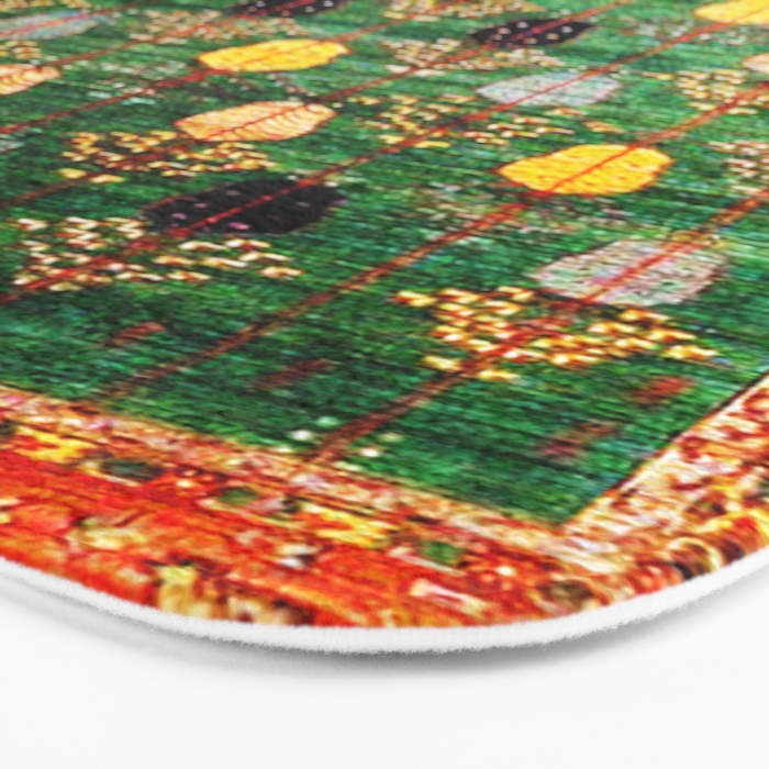 Q'ashqai Tribal Persian Rug Print Bath Mat Gallery Image 3
