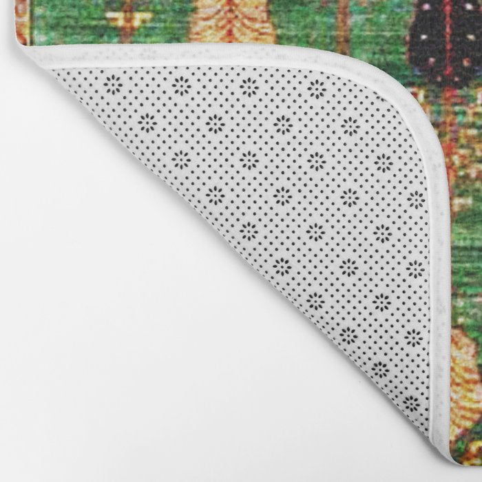 Q'ashqai Tribal Persian Rug Print Bath Mat Gallery Image 2