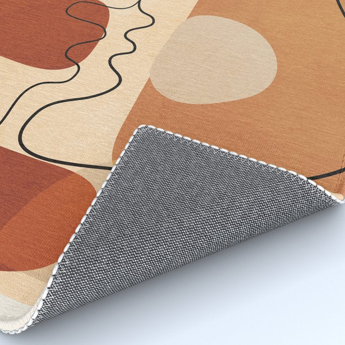 Abstract Line Kiss 2 Rug Gallery Image 4