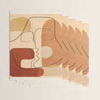 Abstract Line Kiss 2 Wrapping Paper Gallery Image 3