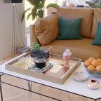Abstract Line Kiss 2 Serving Tray Gallery Image 2