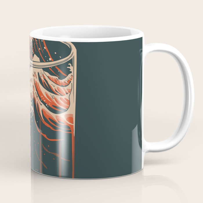 The Great Wave of Beer Coffee Mug Gallery Image 1