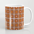 Flower Granny Square Print Coffee Mug Gallery Image 1