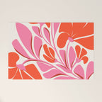 Love Is In The Air - Floral Illustration  Welcome Mat Gallery Image 1