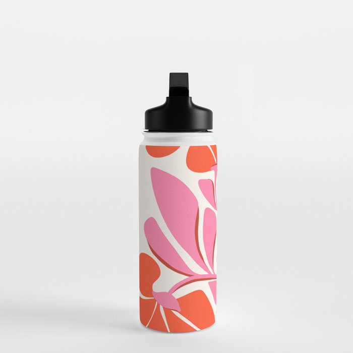 Love Is In The Air - Floral Illustration  Water Bottle Gallery Image 3
