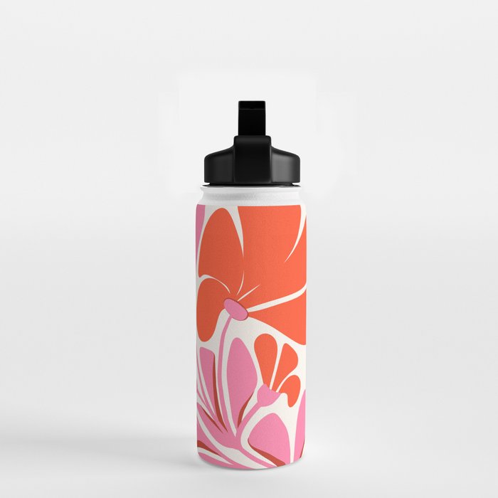 Love Is In The Air - Floral Illustration  Water Bottle Gallery Image 2