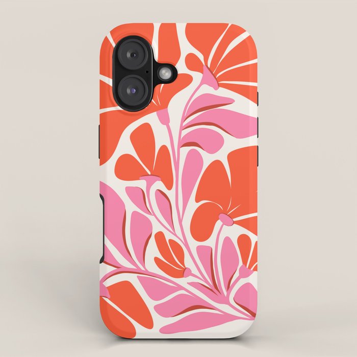Love Is In The Air - Floral Illustration  iPhone Case Gallery Image 1