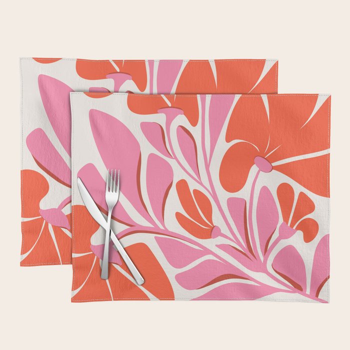 Love Is In The Air - Floral Illustration  Placemat Gallery Image 1