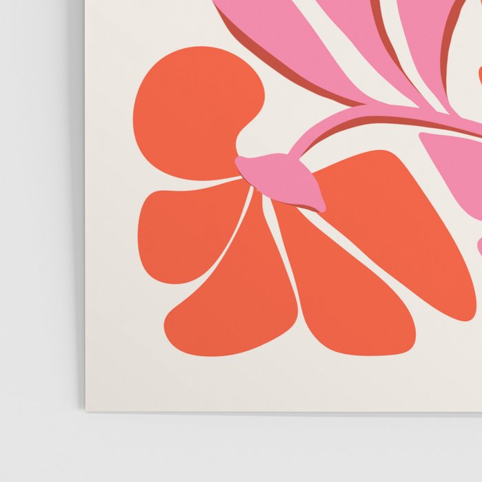 Love Is In The Air - Floral Illustration  Poster Gallery Image 3