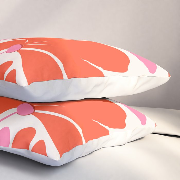 Love Is In The Air - Floral Illustration  Pillow Sham Gallery Image 3