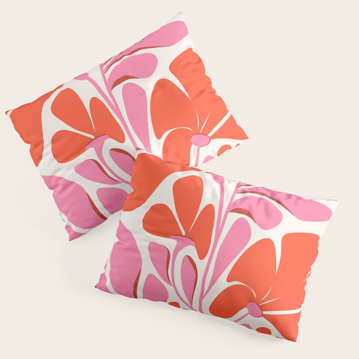 Love Is In The Air - Floral Illustration  Pillow Sham Gallery Image 3