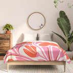 Love Is In The Air - Floral Illustration  Comforter Gallery Image 3