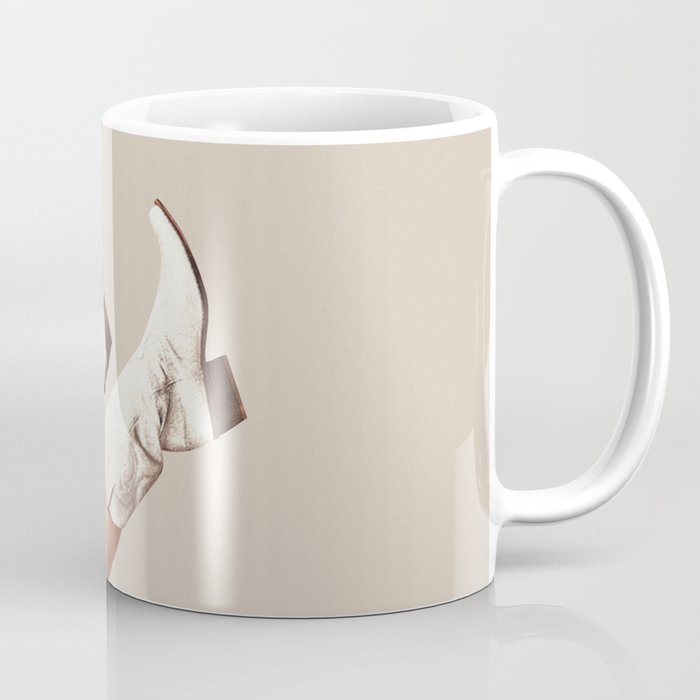 These Boots - Neutral II / Beige Coffee Mug Gallery Image 1