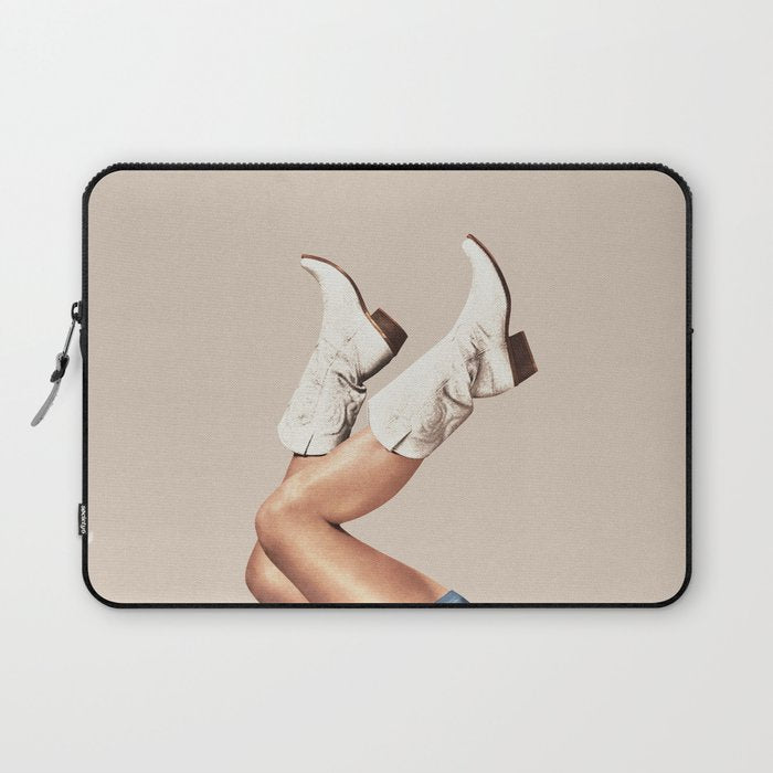 These Boots - Neutral II / Beige Laptop Sleeve Gallery Image 1