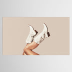 These Boots - Neutral II / Beige Tablecloth Gallery Image 2