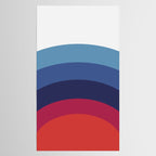 Retro Sunset Wave Vibes Tablecloth Gallery Image 2