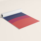 Retro Sunset Wave Vibes Yoga Mat Gallery Image 2