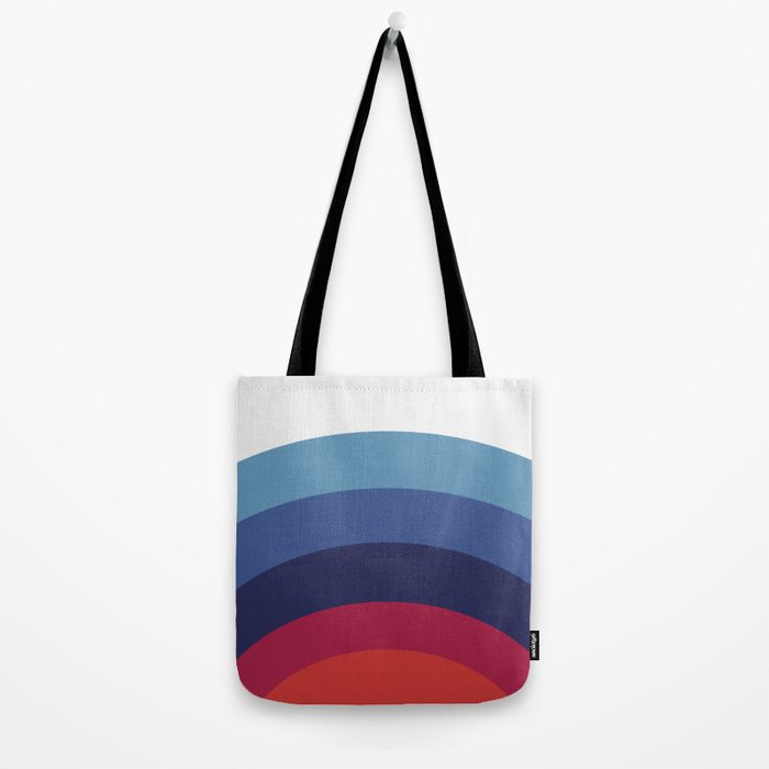 Retro Sunset Wave Vibes Tote Bag Gallery Image 2