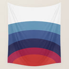 Retro Sunset Wave Vibes Wall Tapestry Gallery Image 4