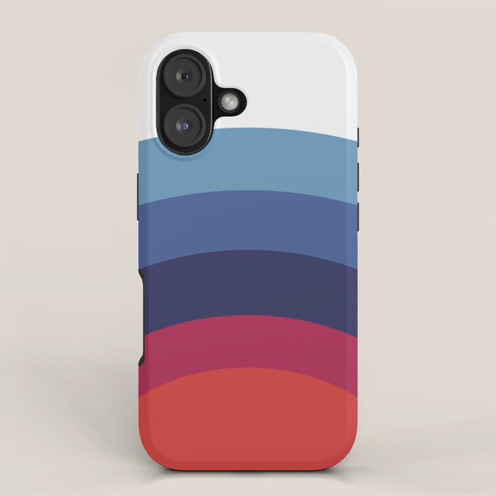 Retro Sunset Wave Vibes iPhone Case Gallery Image 1