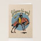 Yippee ki yay! Stationery Card Gallery Image 2