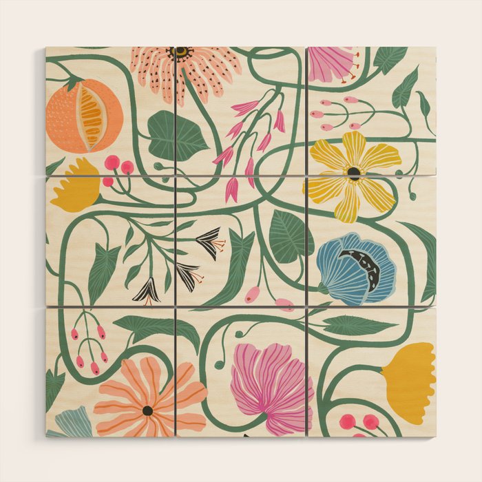 Robina Botanica Wood Wall Art Gallery Image 1