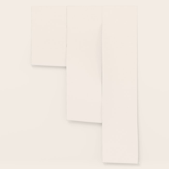 Pale Cream  Nearly White Plain Vanilla Solid  Wallpaper Gallery Image 3