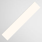 Pale Cream  Nearly White Plain Vanilla Solid  Table Runner Gallery Image 3