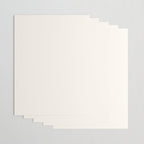 Pale Cream  Nearly White Plain Vanilla Solid  Wrapping Paper Gallery Image 3