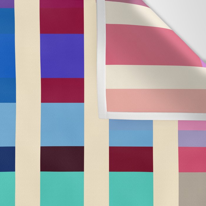 Futuristic Cyber Rainbow Crossing Wall Tapestry Gallery Image 3